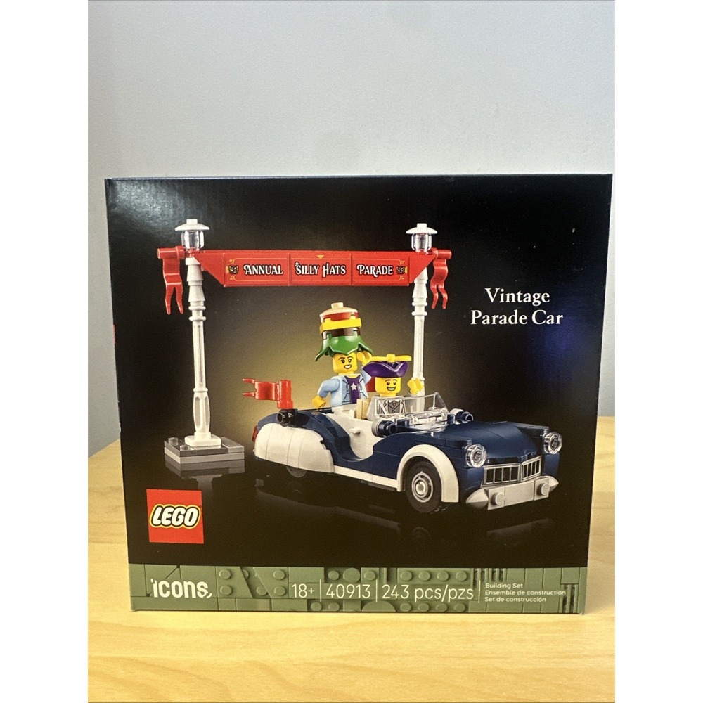 LEGO 2026 Limited Edition Icons Promo GWP: 40913 Vintage Parade Car NISB MINT